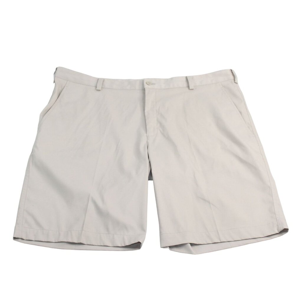 Nike Golf DRI-FIT Shorts Mens Sz 38 Stretch Standard Fit Beige Performance